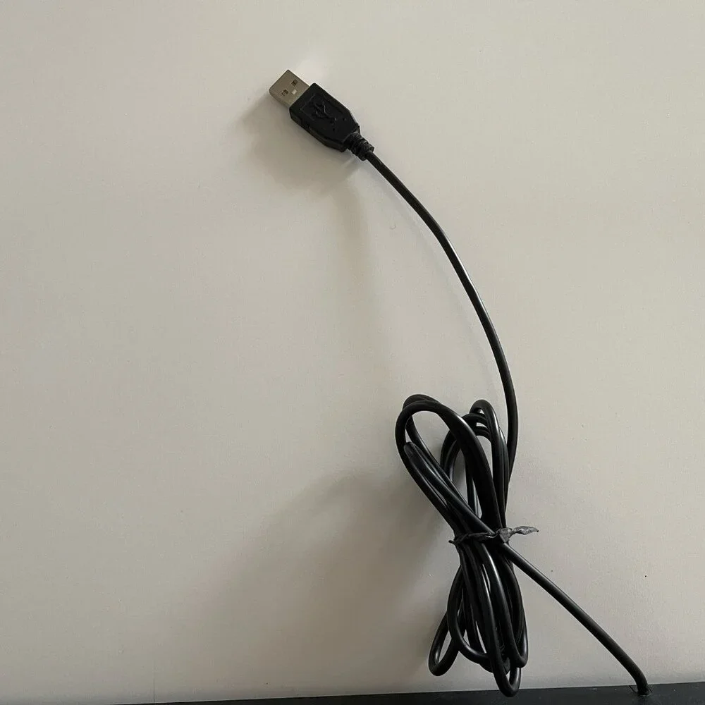 Compaq SK-2085 Wired USB Mechanical Clicky Keyboard Black Retro